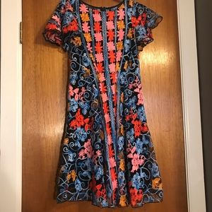 Anthropologie Colorful Dress